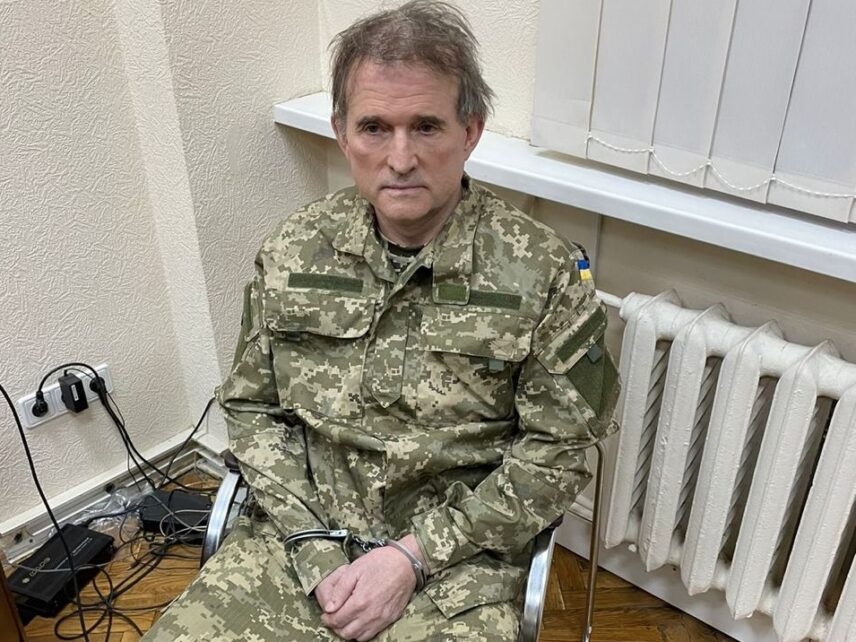 Медведчук призвал Путина обменять его на украинских военных в Мариуполе