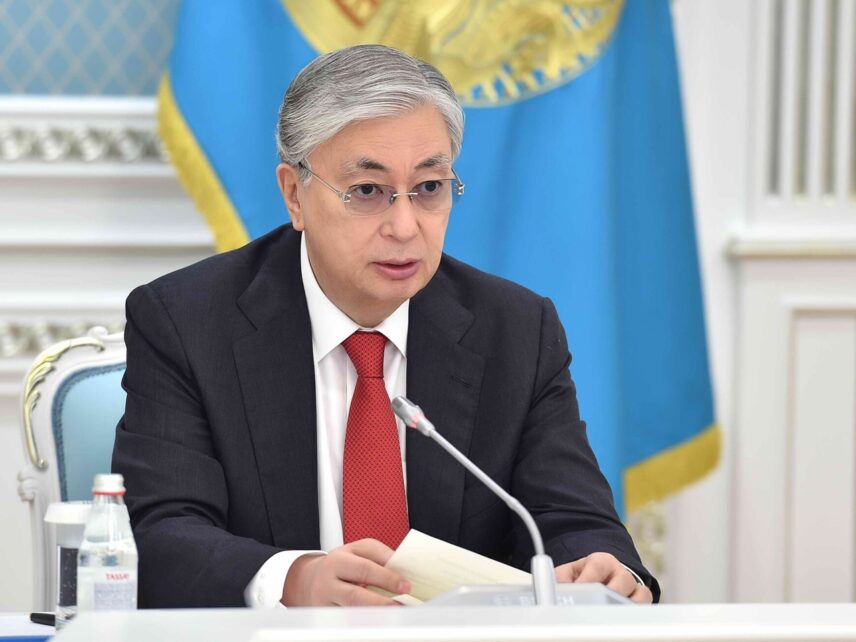 Путин поздравил Токаева с переизбранием на пост главы Казахстана